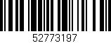 Código de barras (EAN, GTIN, SKU, ISBN): '52773197'