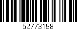 Código de barras (EAN, GTIN, SKU, ISBN): '52773198'