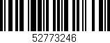 Código de barras (EAN, GTIN, SKU, ISBN): '52773246'