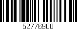 Código de barras (EAN, GTIN, SKU, ISBN): '52776900'