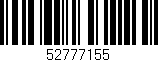 Código de barras (EAN, GTIN, SKU, ISBN): '52777155'