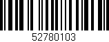 Código de barras (EAN, GTIN, SKU, ISBN): '52780103'