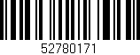 Código de barras (EAN, GTIN, SKU, ISBN): '52780171'