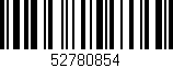 Código de barras (EAN, GTIN, SKU, ISBN): '52780854'