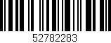 Código de barras (EAN, GTIN, SKU, ISBN): '52782283'