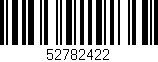 Código de barras (EAN, GTIN, SKU, ISBN): '52782422'