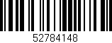 Código de barras (EAN, GTIN, SKU, ISBN): '52784148'