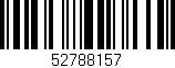 Código de barras (EAN, GTIN, SKU, ISBN): '52788157'