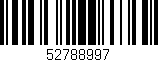 Código de barras (EAN, GTIN, SKU, ISBN): '52788997'