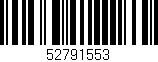 Código de barras (EAN, GTIN, SKU, ISBN): '52791553'
