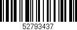 Código de barras (EAN, GTIN, SKU, ISBN): '52793437'