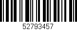 Código de barras (EAN, GTIN, SKU, ISBN): '52793457'