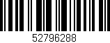 Código de barras (EAN, GTIN, SKU, ISBN): '52796288'