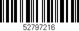 Código de barras (EAN, GTIN, SKU, ISBN): '52797216'