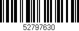Código de barras (EAN, GTIN, SKU, ISBN): '52797630'