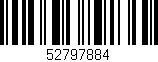 Código de barras (EAN, GTIN, SKU, ISBN): '52797884'