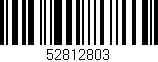 Código de barras (EAN, GTIN, SKU, ISBN): '52812803'