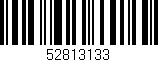 Código de barras (EAN, GTIN, SKU, ISBN): '52813133'