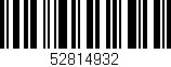 Código de barras (EAN, GTIN, SKU, ISBN): '52814932'