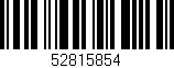 Código de barras (EAN, GTIN, SKU, ISBN): '52815854'