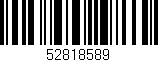 Código de barras (EAN, GTIN, SKU, ISBN): '52818589'
