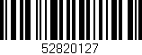 Código de barras (EAN, GTIN, SKU, ISBN): '52820127'