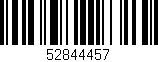 Código de barras (EAN, GTIN, SKU, ISBN): '52844457'