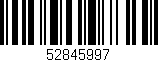Código de barras (EAN, GTIN, SKU, ISBN): '52845997'