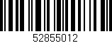 Código de barras (EAN, GTIN, SKU, ISBN): '52855012'