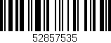 Código de barras (EAN, GTIN, SKU, ISBN): '52857535'