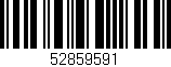 Código de barras (EAN, GTIN, SKU, ISBN): '52859591'