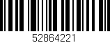 Código de barras (EAN, GTIN, SKU, ISBN): '52864221'