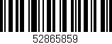 Código de barras (EAN, GTIN, SKU, ISBN): '52865859'