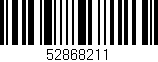 Código de barras (EAN, GTIN, SKU, ISBN): '52868211'
