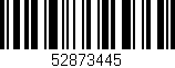 Código de barras (EAN, GTIN, SKU, ISBN): '52873445'