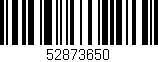 Código de barras (EAN, GTIN, SKU, ISBN): '52873650'