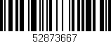 Código de barras (EAN, GTIN, SKU, ISBN): '52873667'