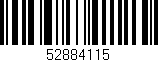 Código de barras (EAN, GTIN, SKU, ISBN): '52884115'