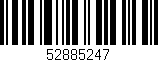 Código de barras (EAN, GTIN, SKU, ISBN): '52885247'