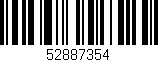 Código de barras (EAN, GTIN, SKU, ISBN): '52887354'