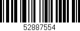 Código de barras (EAN, GTIN, SKU, ISBN): '52887554'