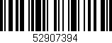 Código de barras (EAN, GTIN, SKU, ISBN): '52907394'