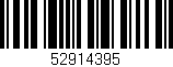 Código de barras (EAN, GTIN, SKU, ISBN): '52914395'