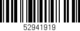 Código de barras (EAN, GTIN, SKU, ISBN): '52941919'