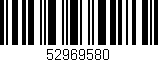 Código de barras (EAN, GTIN, SKU, ISBN): '52969580'