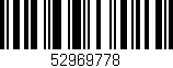 Código de barras (EAN, GTIN, SKU, ISBN): '52969778'