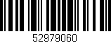 Código de barras (EAN, GTIN, SKU, ISBN): '52979060'