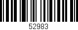 Código de barras (EAN, GTIN, SKU, ISBN): '52983'