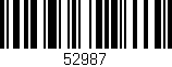 Código de barras (EAN, GTIN, SKU, ISBN): '52987'