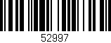 Código de barras (EAN, GTIN, SKU, ISBN): '52997'